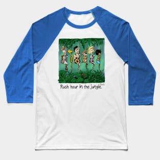 Jungle Rush Hour Baseball T-Shirt